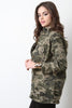 Distress Camouflage Utility Jacket